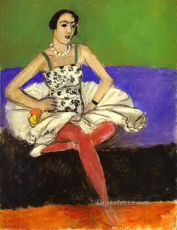 The Ballet Dancer La danseuse 1927 abstract fauvism Henri Matisse Oil Paintings